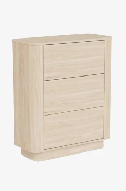 AC Design Furniture Atmore byrå, 3 lådor, push to open-funktion, 90x40x107 cm