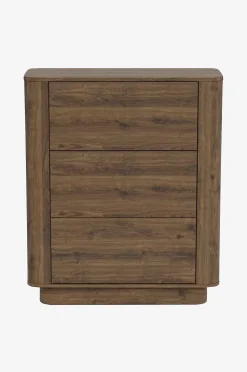 AC Design Furniture Atmore byrå, 3 lådor, push to open-funktion, 90x40x107 cm