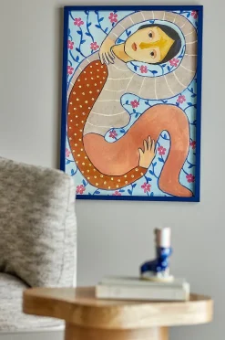 Bloomingville Floriesta Illustration med ram