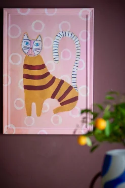 Bloomingville Missy Illustration med ram