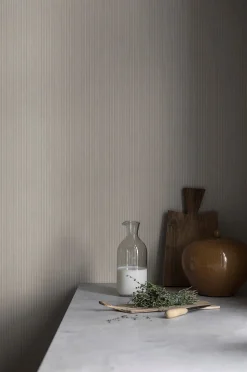 Boråstapeter Tapet Linen Polka Stripe