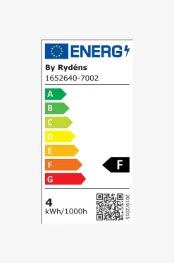 By Rydéns Filament dekorationslampa LED dimbar klot E14 4W Ø45 mm klar