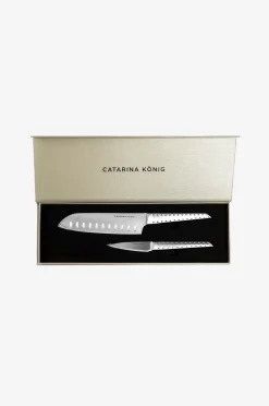 Catarina König Knivset 2 delar 30&21cm