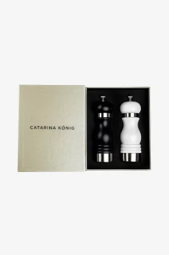 Catarina König Salt- och pepparkvarn 18cm 2 delar