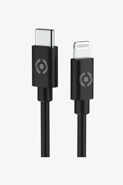 Celly Billaddare Mini USB-C PD 20W + USB-C till Lightning-kabel