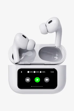 Celly Soundled True Wireless Bluetooth-headset Med Led-display Vit