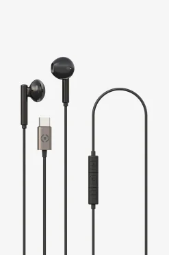 Celly UP1100 Stereoheadset Drop USB-C Svart