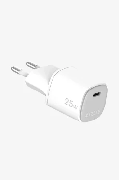 Celly Usb-laddare Gan 1 x Usb-c PD 25w