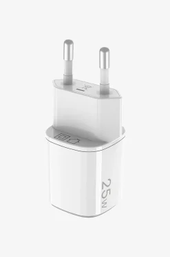 Celly Usb-laddare Gan 1 x Usb-a + 1 x Usb-c PD 25w