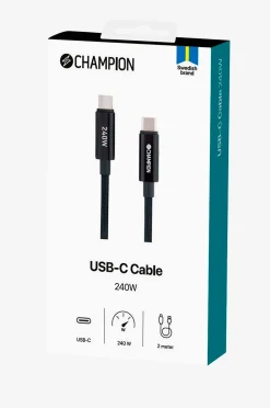 Champion Nordic USB-C-kabel 240W 2m