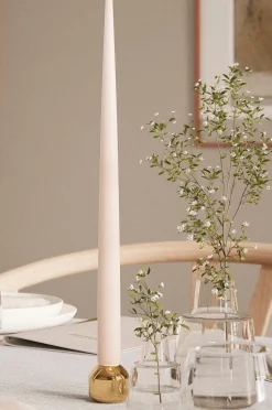DeluxeHomeart LED Taper Candle Shiny 2,2x38 cm 2 st