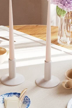 DeluxeHomeart LED Taper Candle Shiny 2,2x28 cm 2 st