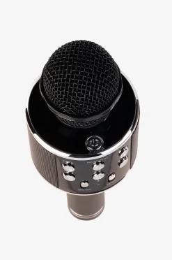 Denver Bluetooth Karaoke Mikrofon Med Inbyggd Högtalare Svart