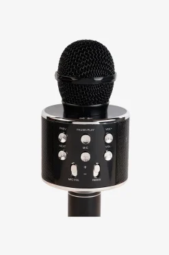 Denver Bluetooth Karaoke Mikrofon Med Inbyggd Högtalare Svart