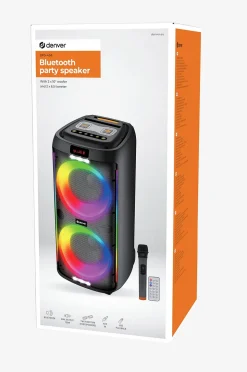Denver Högtalare Bluetooth 2x10 woofer 100W BPS-458
