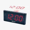 Denver Klockradio med projektion och två alarm