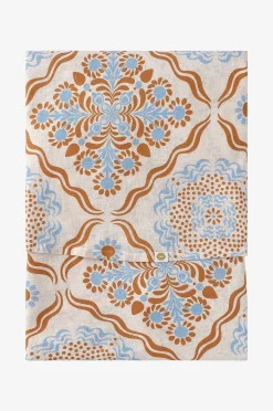 Ellos Home Duk Duk Elly Tile i återvunnet halvlinne Ø 150 cm