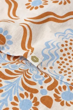 Ellos Home Duk Duk Elly Tile i återvunnet halvlinne Ø 150 cm