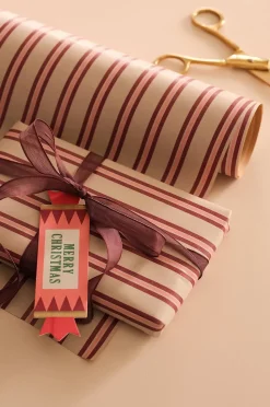 Ellos Home Presentpapper Polka Small Stripe 7 meter