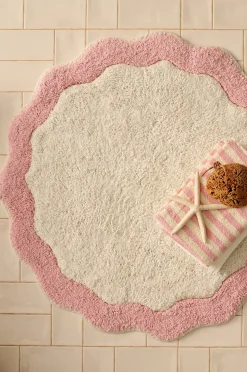 Ellos Home Badrumsmatta Scallop Round