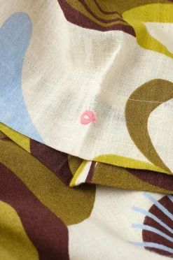 Ellos Home Kimono Elly Retro i återvunnet halvlinne