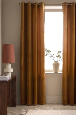 Ellos Home Öljettlängd Nora i sammet 2-pack
