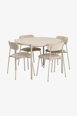 Ellos Home Matgrupp Tridita med 1 bord + 4 stolar