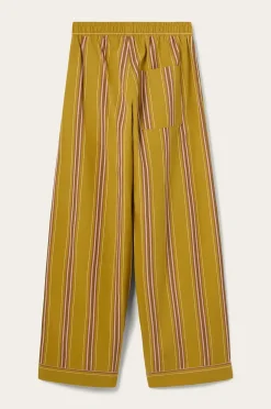 Ellos Home Pyjamasbyxor Avery Stripe i bomullspercale