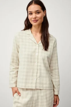 Ellos Home Pyjamasskjorta Valerie Small Check