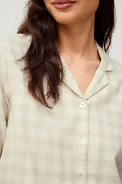 Ellos Home Pyjamasskjorta Valerie Small Check