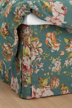 Ellos Home Sängkappa Candice Rose i tvättat lin 52 cm