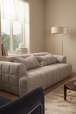 Ellos Home Soffa Soffa Axamiliam 3sits Beige G476-2 3-sits