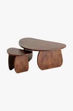 Ellos Home Soffbord Mushroom set med 2 st