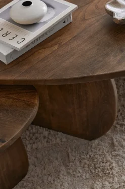 Ellos Home Soffbord Mushroom set med 2 st