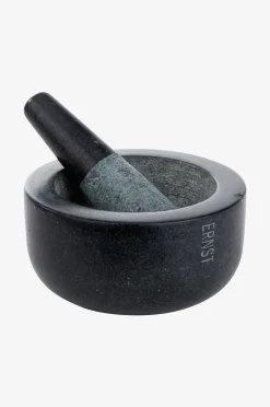 ERNST Mortel i svart granit, stor