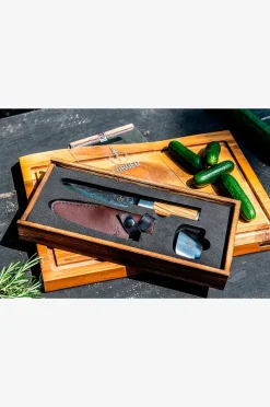 Forged Barnkniv Oliv SdV