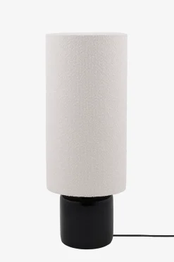 Globen Lighting Golvlampa Florian 30 Vit bouclé/beige