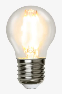 Globen Lighting Ljuskälla E27 LED Filament Glob Klar 45 mm, 4,2W