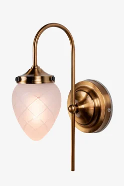 Globen Lighting Vägglampa Juni IP44 Slipad
