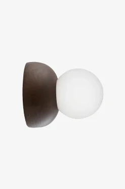 Globen Lighting Vägglampa/taklampa Torrano 13 IP44 Brunbetsad ek