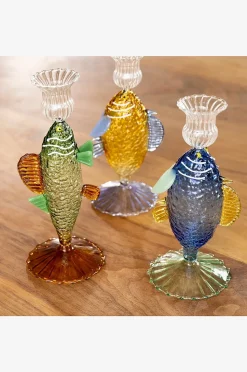 &k Amsterdam Ljusstake fisk