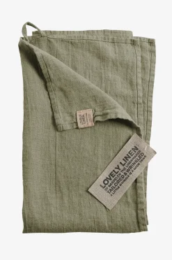 Lovely Linen Handduk Classic i manglat lin