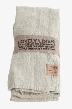 Lovely Linen Servett Lovely i tvättat lin, 4-pack