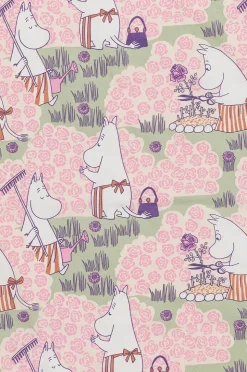 Moomin Arabia Moomin bäddset 150x210 Rose Garden Gots