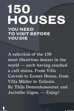 New Mags Coffee Table Book - 150 Houses