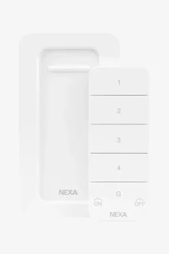 Nexa Myct-2107 Fjãrrkontroll Med Magnetfãste 4-kanaler 433 Mhz