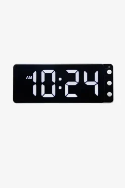 NeXtime Väggklocka/bordsklocka Digital 27 cm Svart/Röd