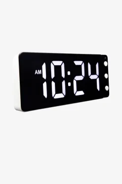 NeXtime Väggklocka/bordsklocka Digital 27 cm Svart/Röd