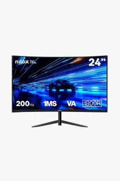 Nilox Bildskärm 24" Curved Gaming VA FHD 200Hz 1ms