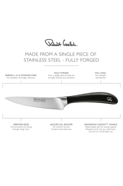 Robert Welch Utility Knife Serrated Signature 12cm/ 4,5